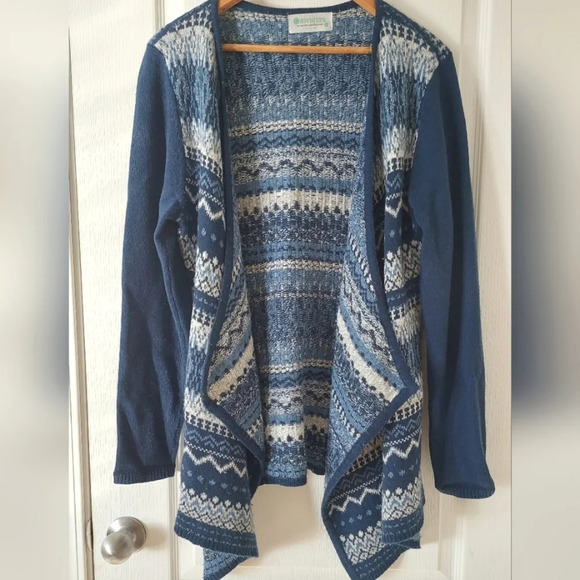 Aventura Quincy Cardigan Cotton wool cashmere blend Size XL - Picture 2 of 6